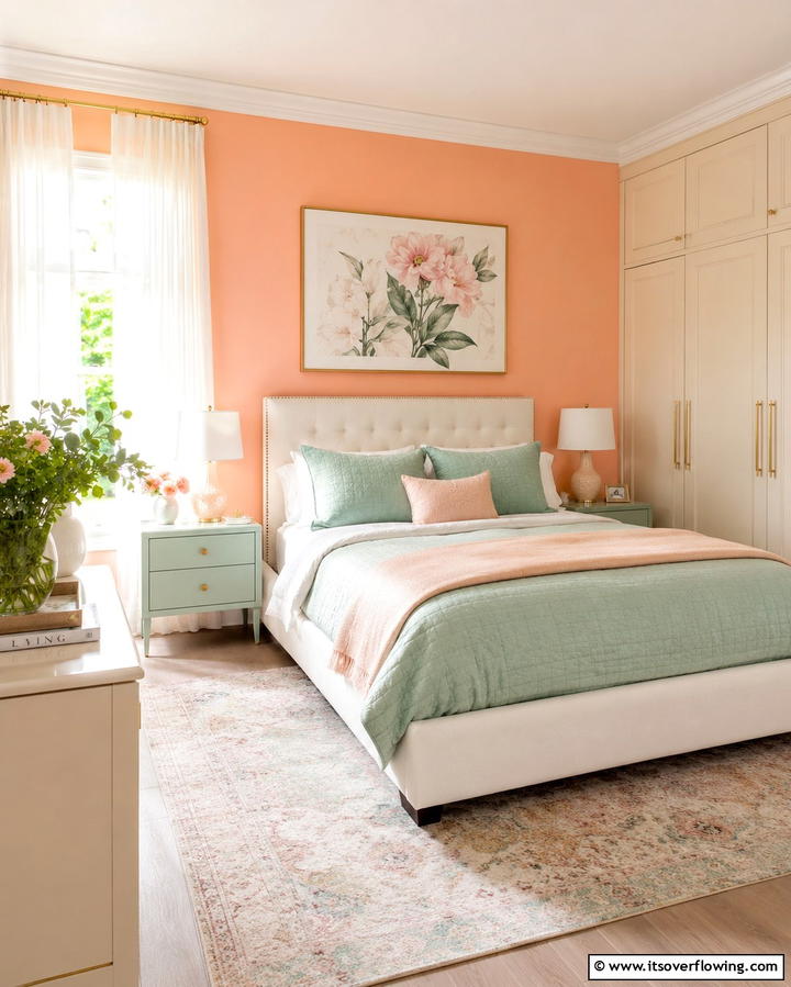 Pastel Guest Room Comfort - 30 Soothing Pastel Room Ideas for a Calming Home Ambiance