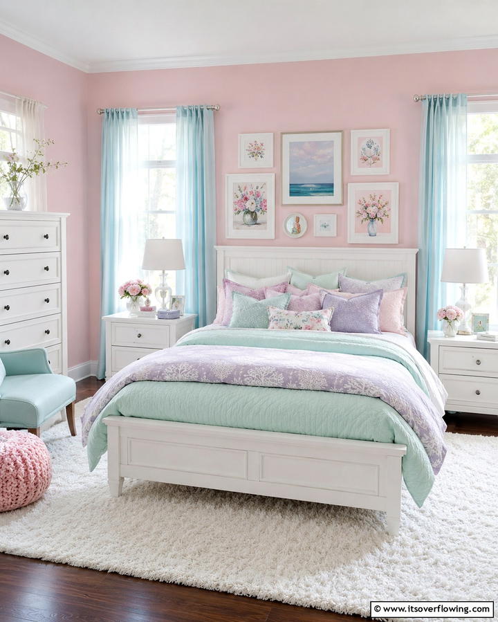 Pastel Paradise - 25 Aesthetic Room Ideas for a Stylish Space