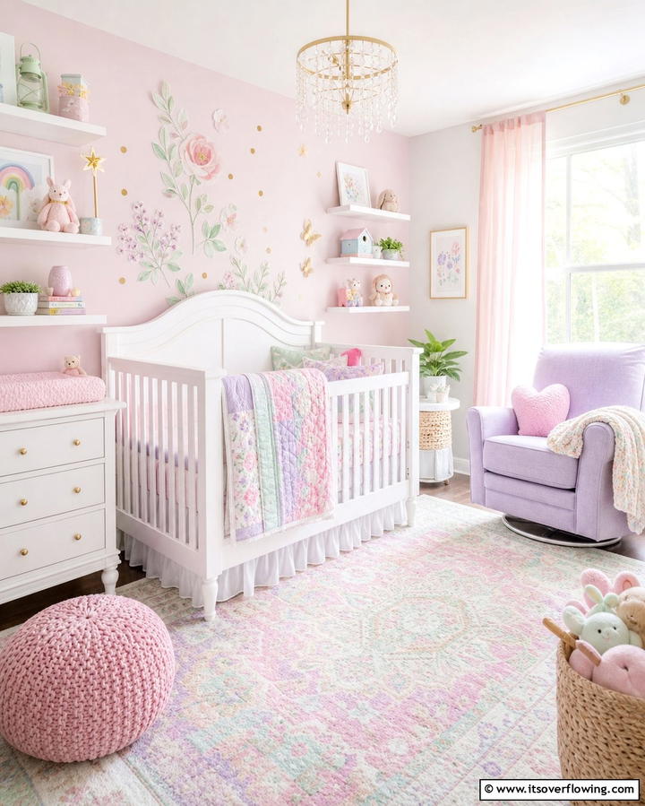 Pastel Paradise - 25 Baby Girl Nursery Ideas for a Dreamy Space