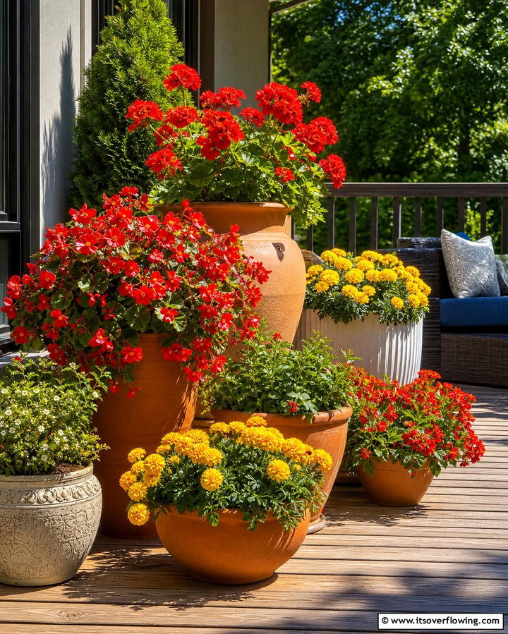 Patio Flower Gardens - 25 Flower Garden Ideas to Brighten Your Outdoor Space