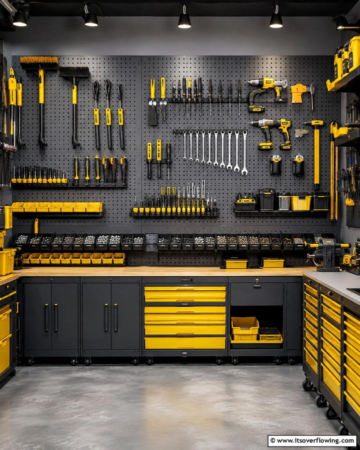 Pegboard Organization System - 30 Functional Tack Room Organization Solutions