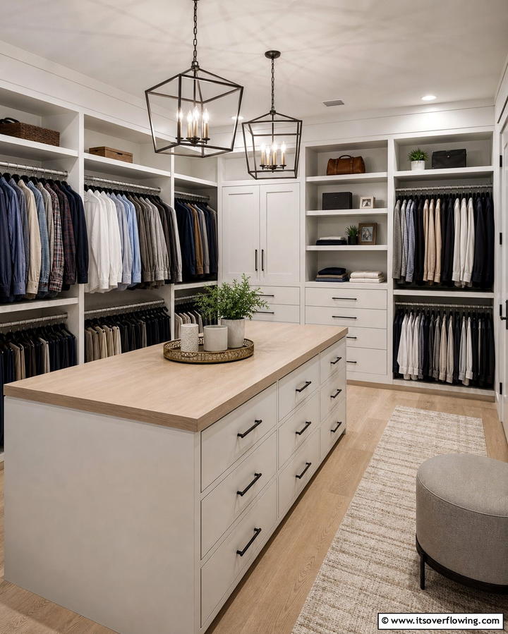 Pendant Lights - 25 Bright Closet Lighting Ideas for Organized Spaces