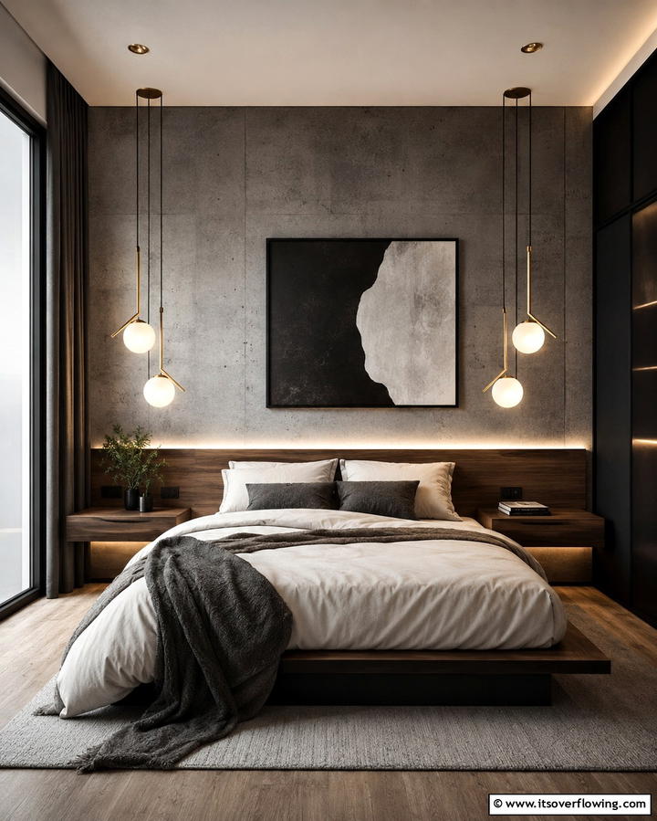 Pendant Lights for a Modern Touch - 25 Small Bedroom Lighting Ideas to Brighten Your Space