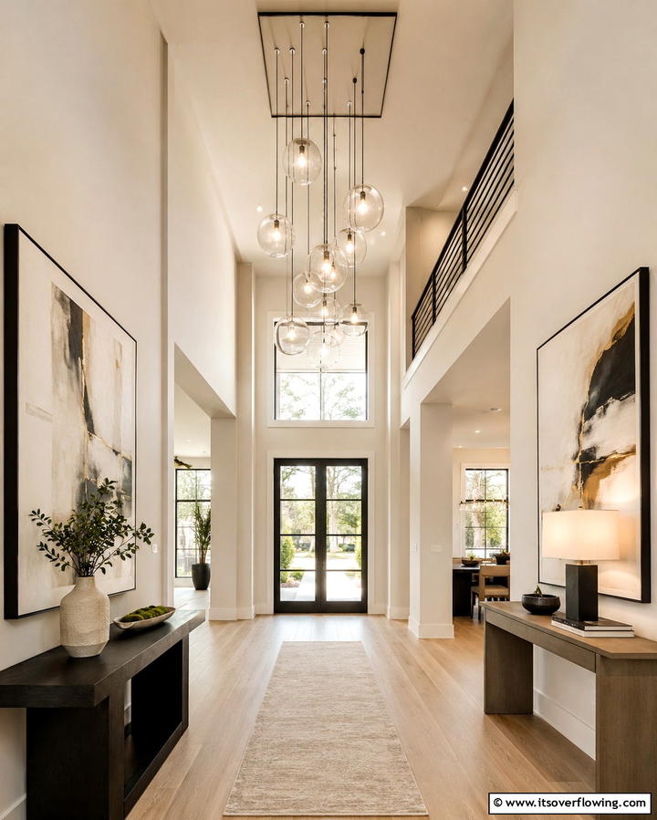 Pendant Lights for a Stylish Touch - 25 Hallway Lighting Ideas to Brighten Your Space
