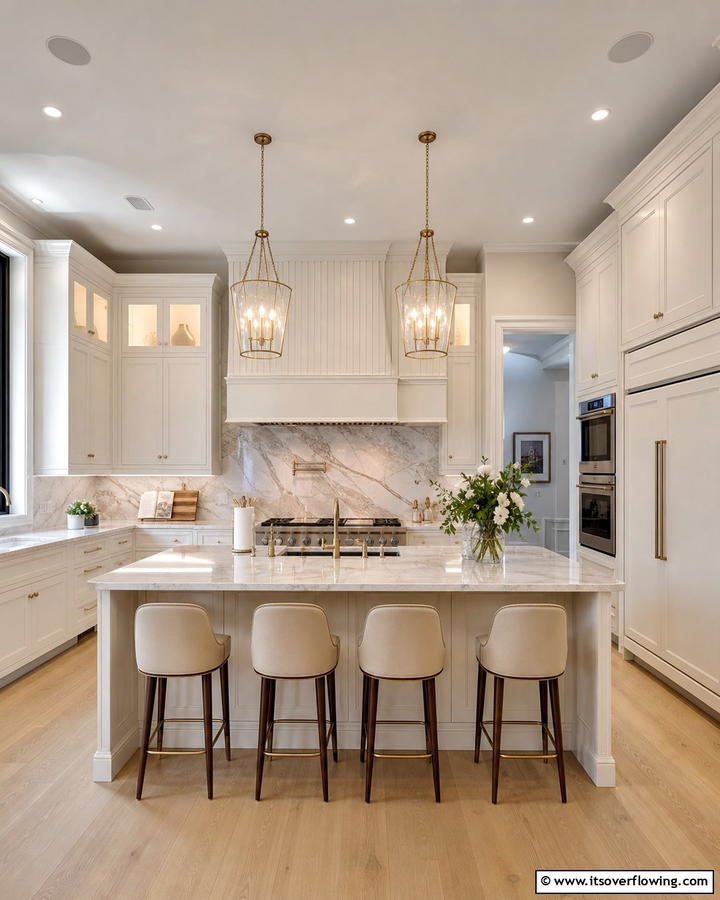 Perfect for Any Style - 20 Off-white Kitchen Cabinets Ideas for a Timeless Look