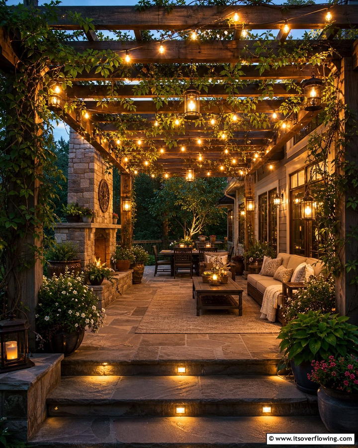 Pergola Ambience Lighting - 21 Landscape Lighting Ideas to Illuminate Outdoor Spaces
