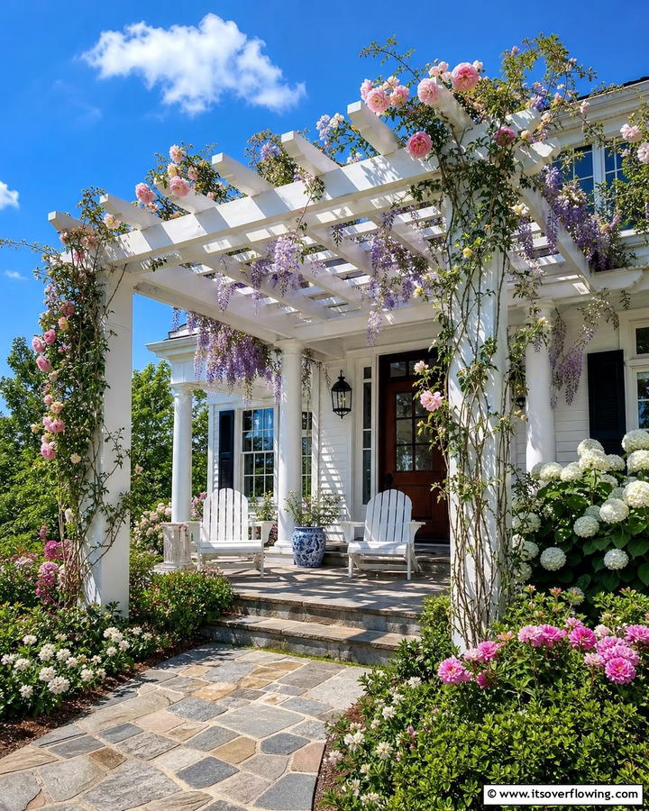 Pergola Awning Structure - 20 Front Porch Awning Ideas to Enhance Your Home