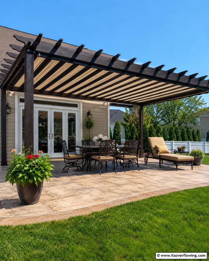Pergola Awning Systems - 25 Pergola Cover Ideas for Stylish Outdoor Living Spaces