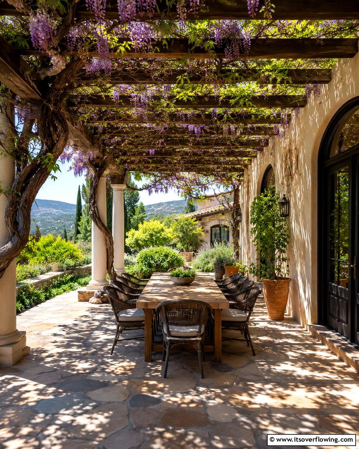 Pergola Covered Porch - 30 Large Front Porch Ideas to Boost Outdoor Living Spaces