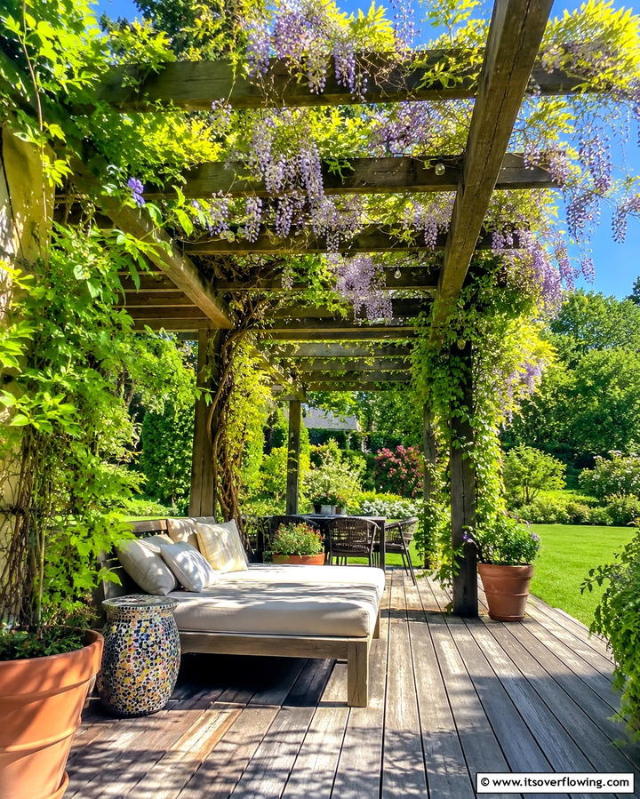 Pergola Style Deck Cover - 25 Covered Deck Ideas for Year-Round Outdoor Living