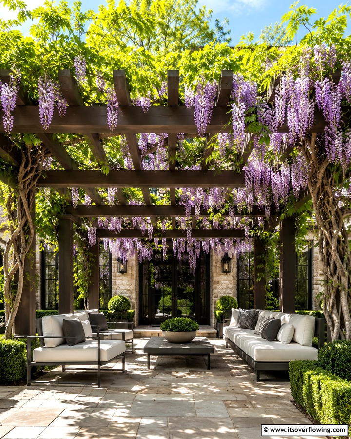 Pergola Style Trellis - 25 Trellis Ideas to Enhance Your Garden Aesthetics