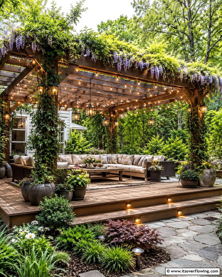 Pergola for Shade and Style - 25 Deck Decorating Ideas for a Stunning Outdoor Space
