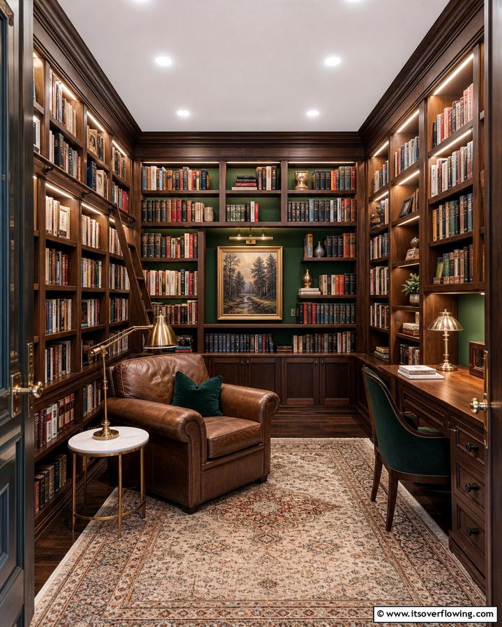 Personal Library Nook - 21 Spare Room Conversion Ideas for Multifunctional Use