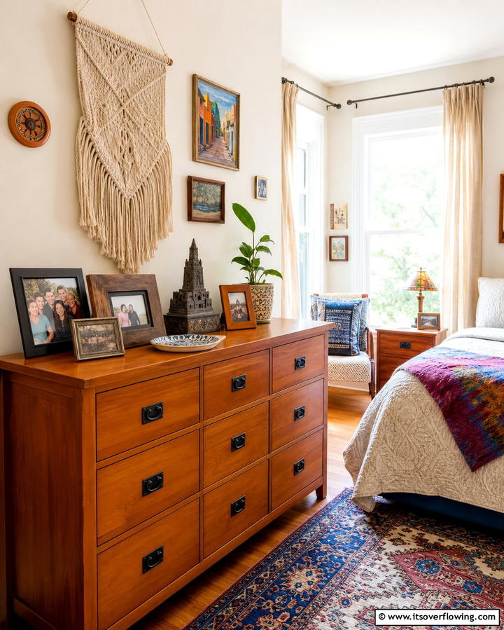 Personal Mementos - 25 Dresser Decor Ideas to Transform Your Bedroom