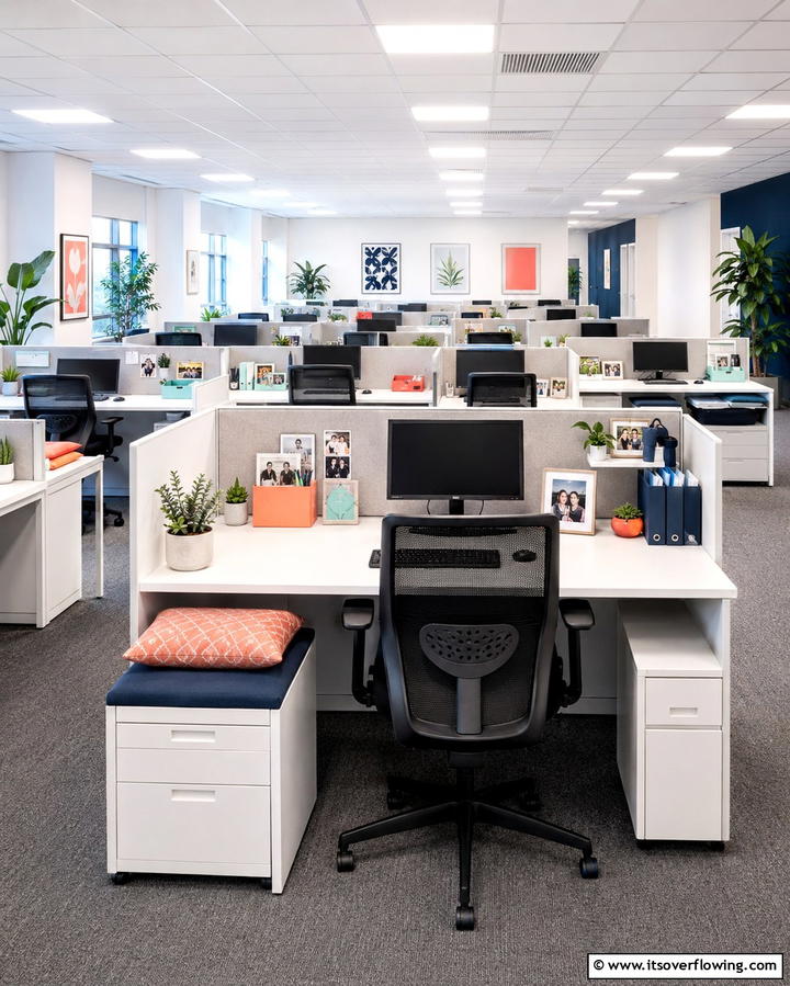 Personalization for Employee Comfort - 25 Office Interior Design Ideas for a Productive and Stylish Workspace
