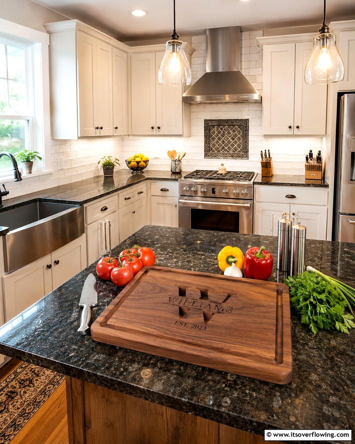Personalized Cutting Board - 30 Thoughtful Wedding Gift Ideas for Modern Brides