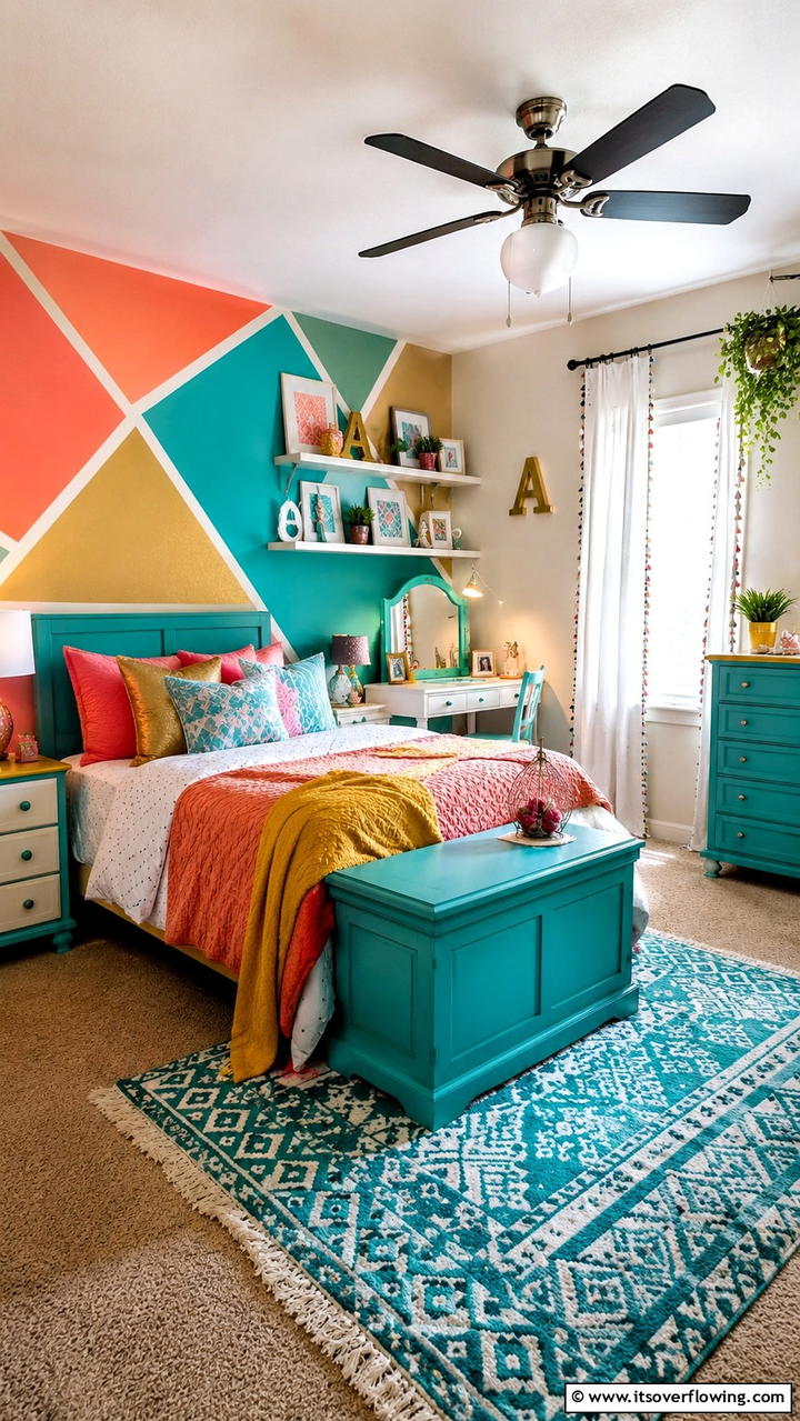 Personalized DIY Touches - 21 Modern Teen Bedroom Ideas for Functional and Stylish Spaces