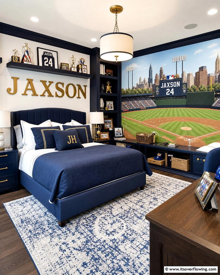 Personalized Decor Touches - 21 Boys’ Room Ideas- Themed Decor & Functional Layouts