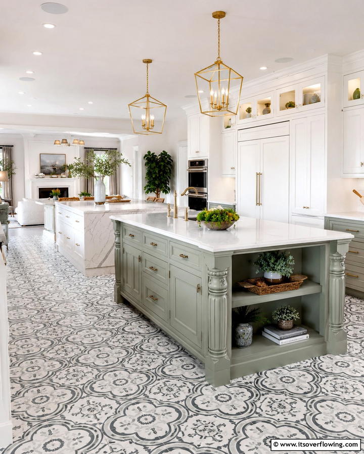 Personalized Design Features - 25 Double Island Kitchen Ideas for Spacious Cooking