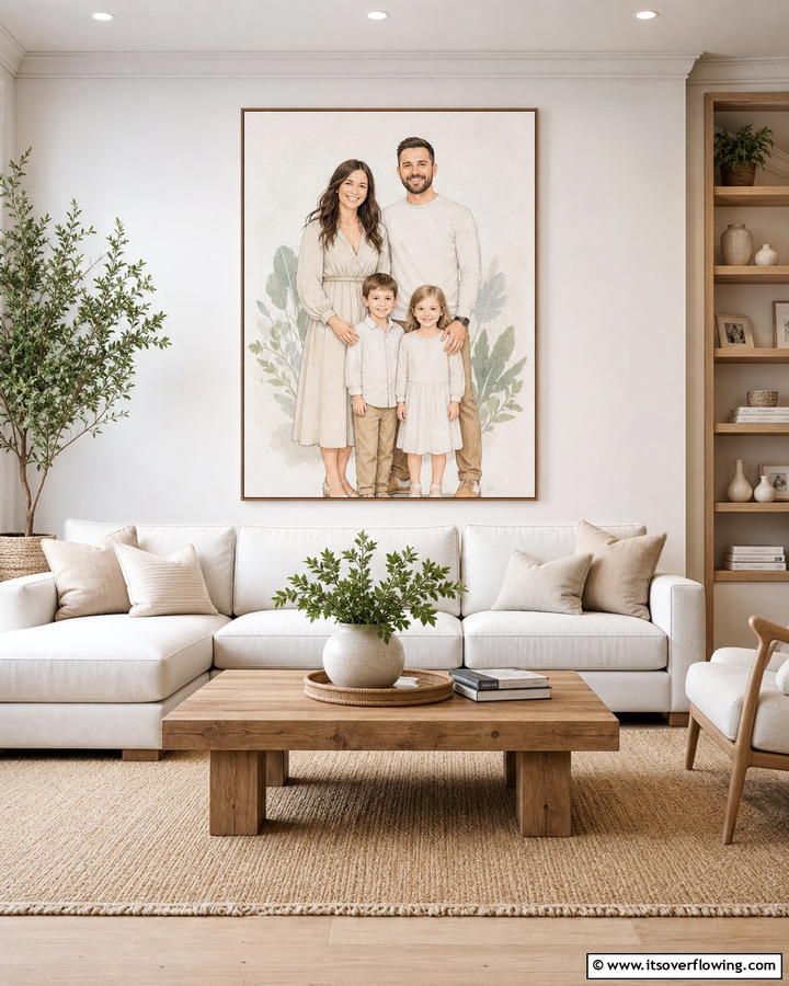 Personalized Family Portrait - 21 Thoughtful Family Gift Ideas for Every Occasion