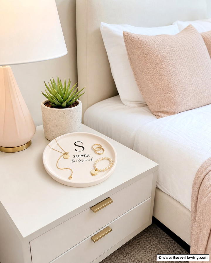 Personalized Jewelry Catchall - 30 Innovative Jewelry Storage Ideas for Organized Accessories