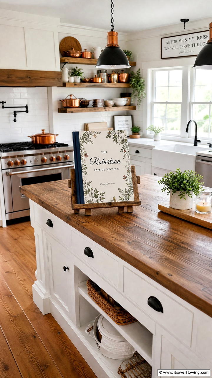 Personalized Recipe Book - 25 First Wedding Anniversary Gift Ideas to Celebrate Love