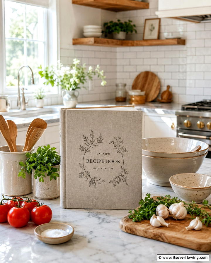 Personalized Recipe Book - 30 Last Minute Wedding Gift Ideas They’ll Actually Use