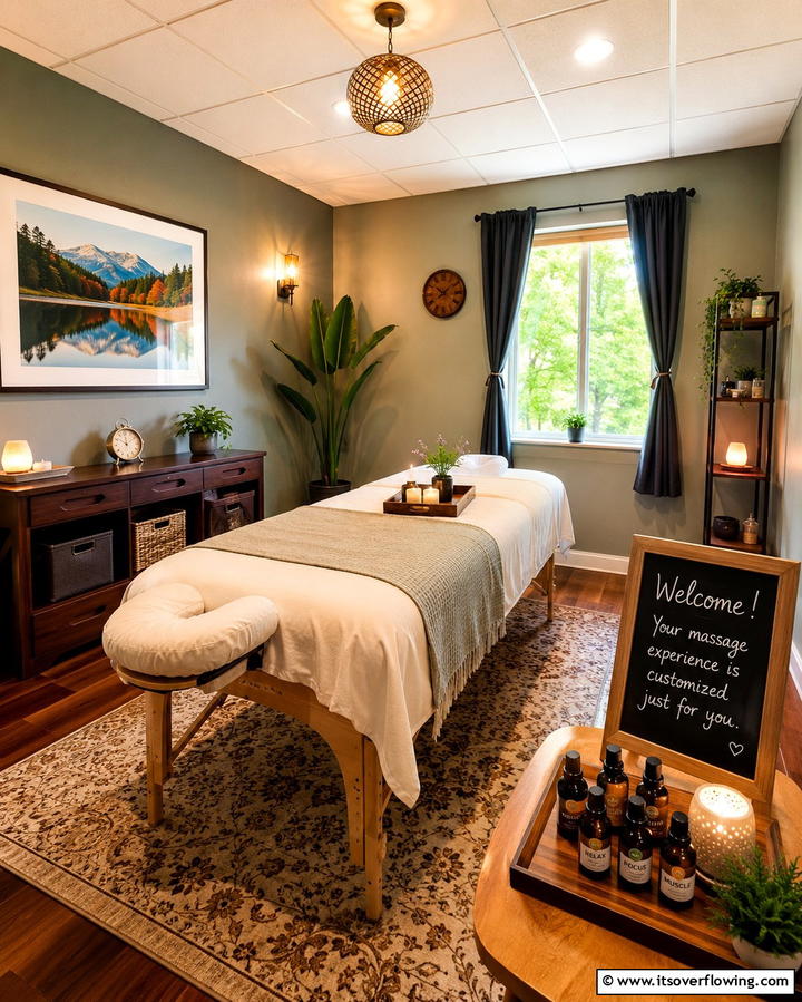 Personalized Touches - 25 Massage Room Setup Ideas for Ultimate Relaxation
