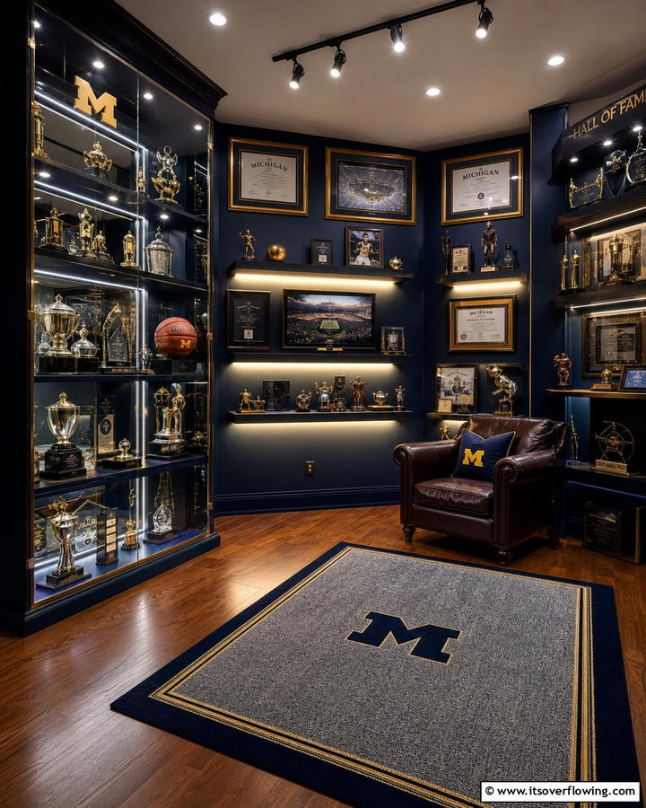 Personalized Trophy Room - 21 Man Cave Ideas for the Ultimate Relaxation Zone