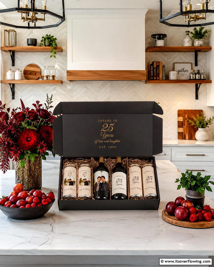 Personalized Wine Subscription - 25 40th Wedding Anniversary Gift Ideas They’ll Love