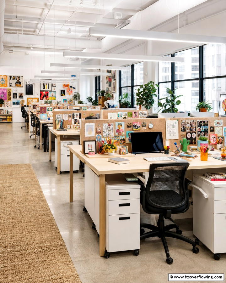 Personalized Workstations - 25 Office Interior Design Ideas for a Productive and Stylish Workspace
