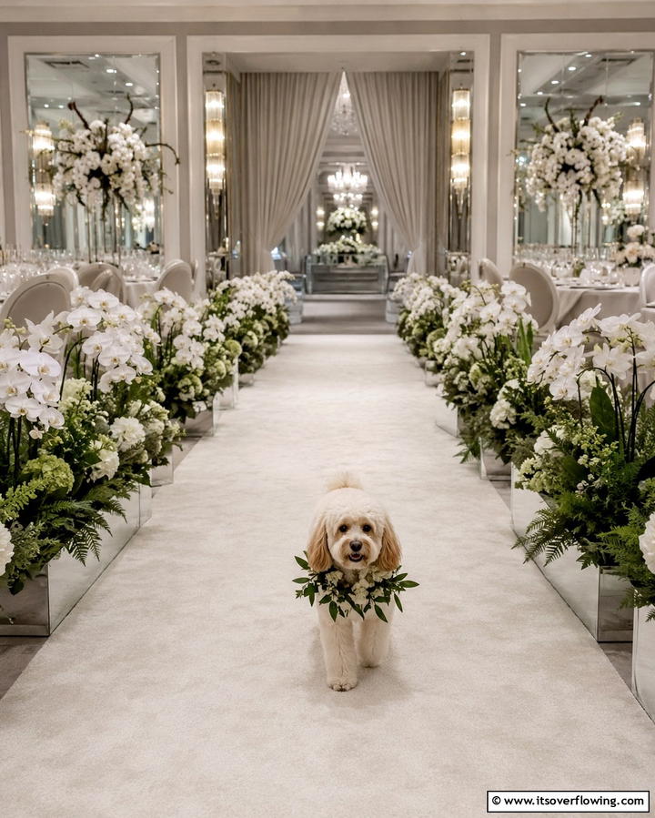 Pet Escort - 25 Wedding Entrance Ideas for a Grand Arrival