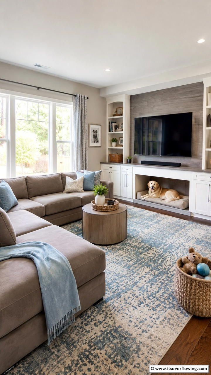 Pet Friendly Tv Room - 21 Cozy TV Room Ideas for Ultimate Entertainment Spaces