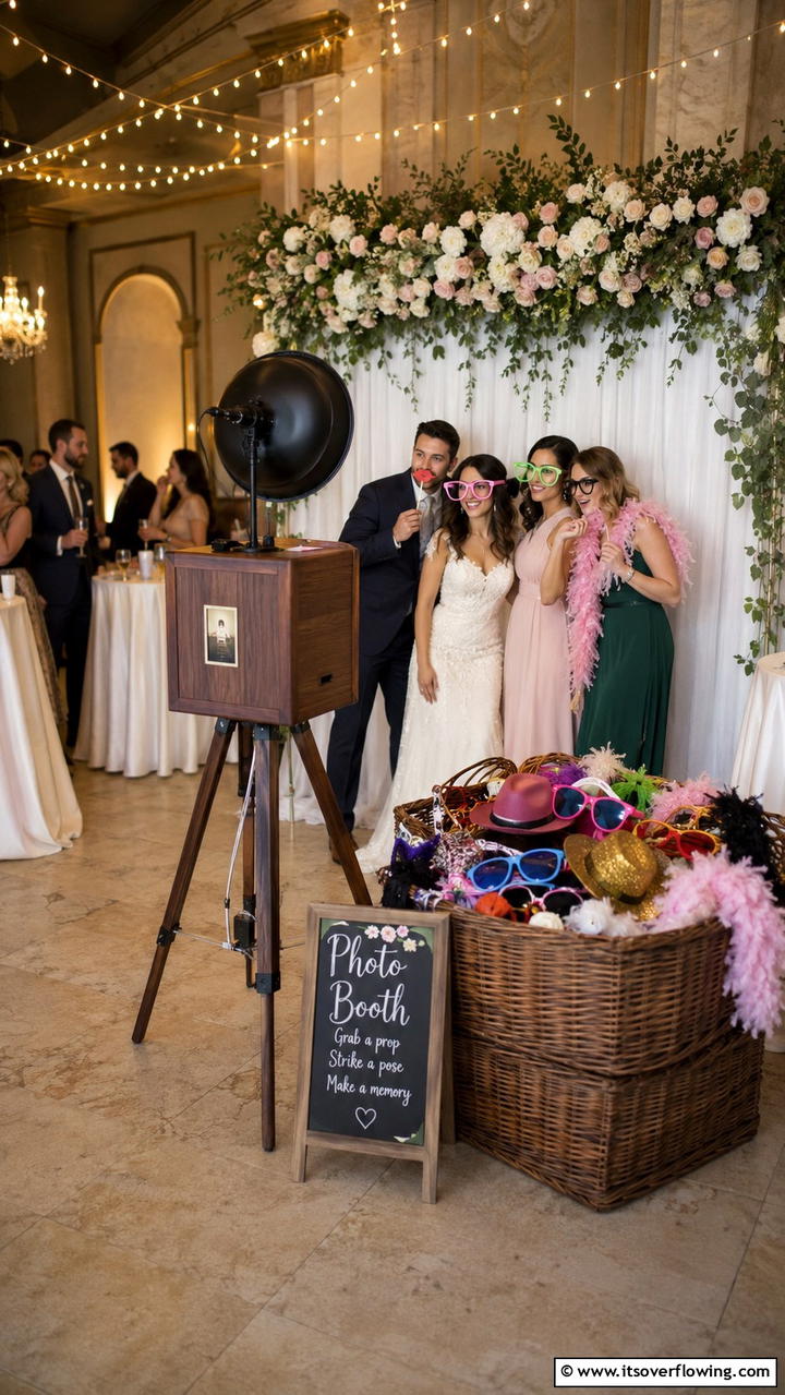 Photo Booth Fun - 21 Unique Wedding Entertainment Ideas to Delight Your Guests