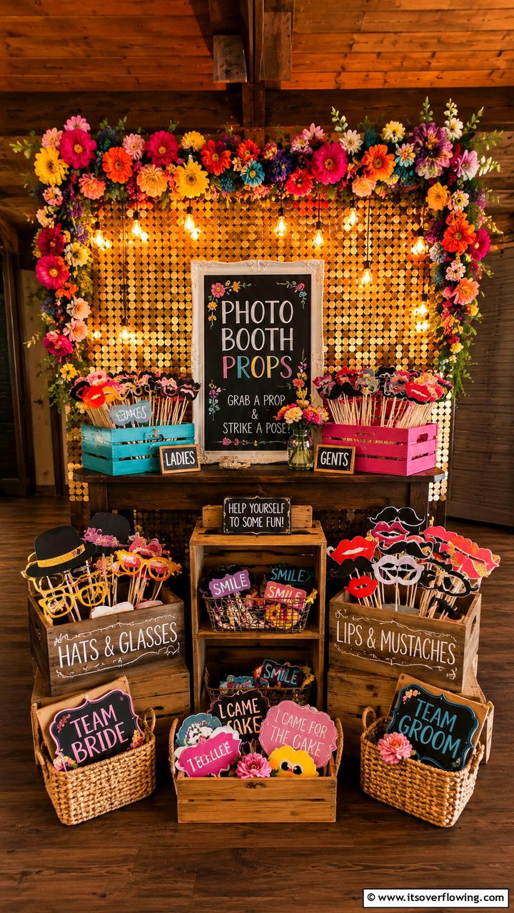 Photo Booth Props - 21 Thoughtful Wedding Favors Ideas Your Guests Will Love