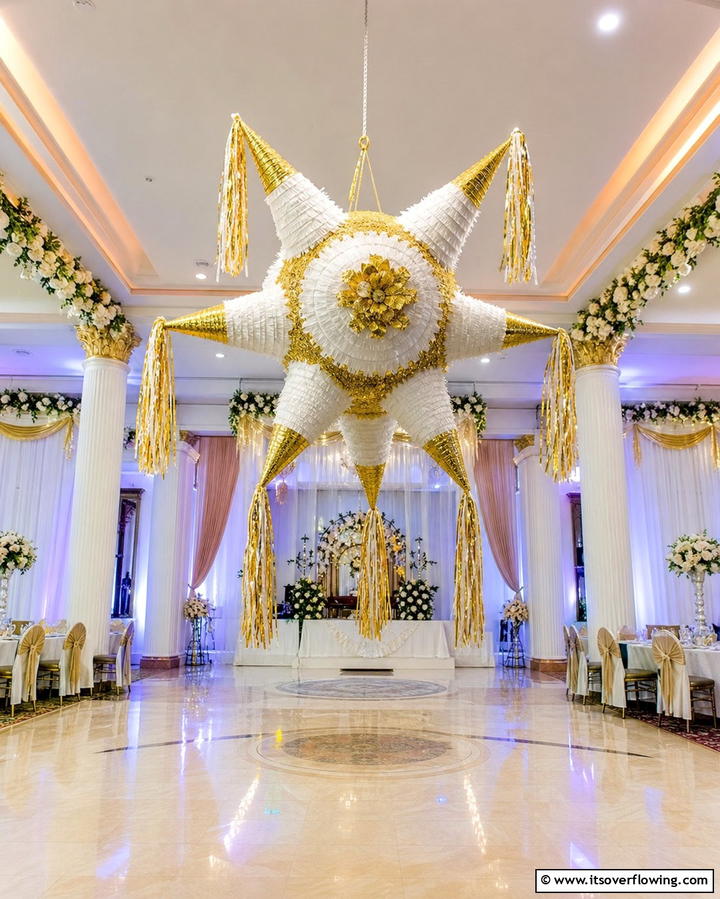 Piata for Guest Entertainment - 25 Mexican Wedding Ideas for a Colorful and Festive Celebration