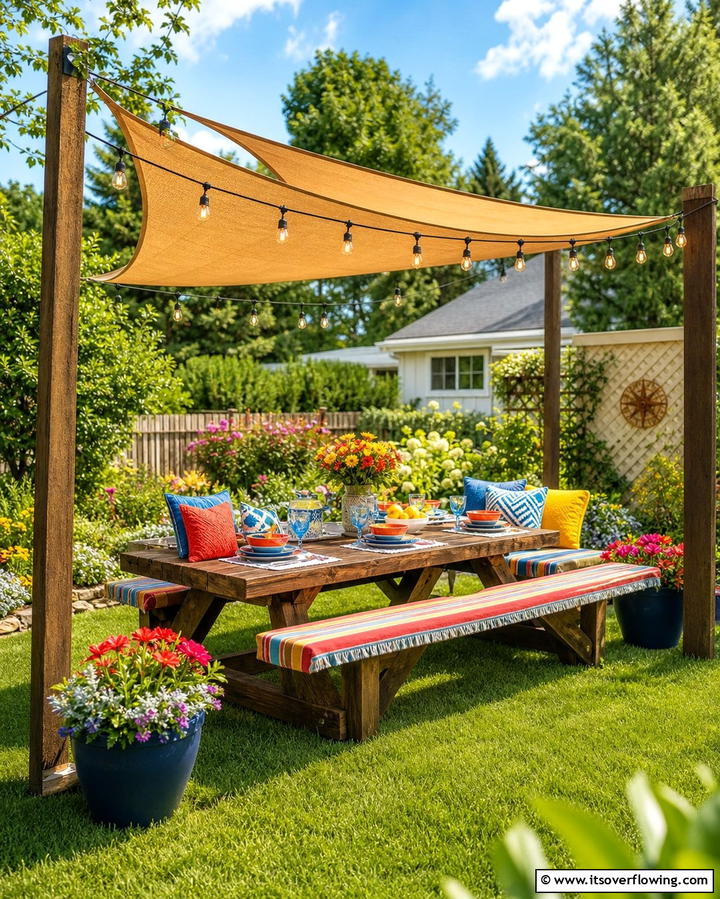 Picnic Area Charm - 25 Backyard Playground Ideas for Kids