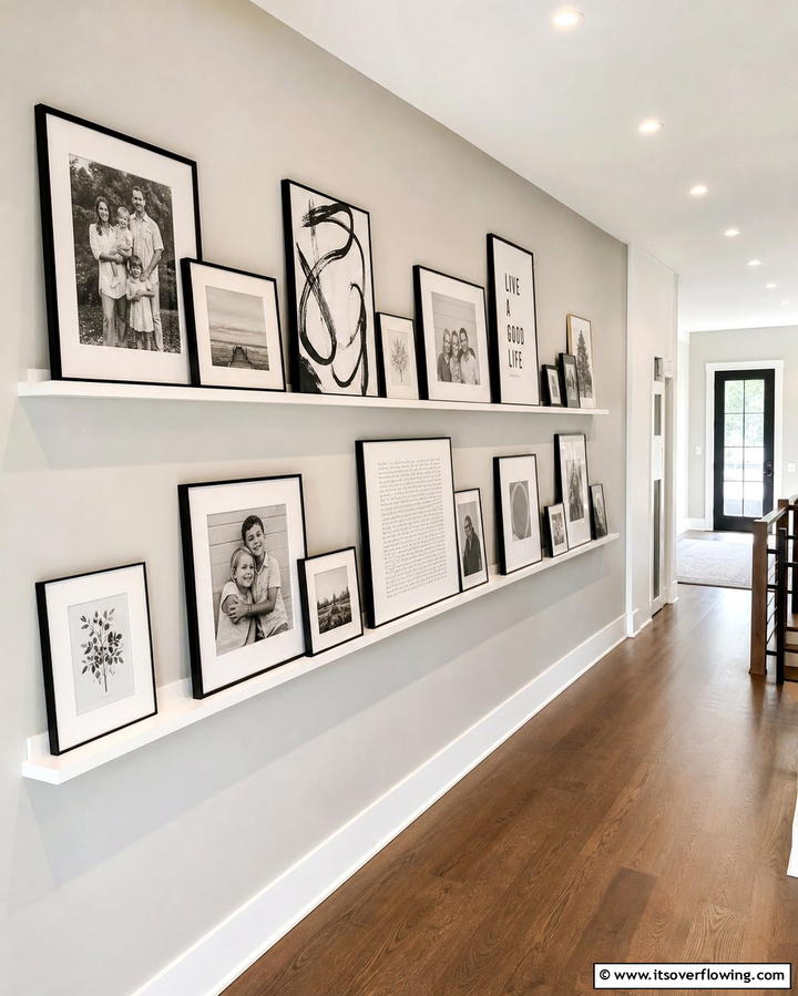 Picture Ledges for Artful Displays - 25 Wall Storage Ideas to Maximize Your Space