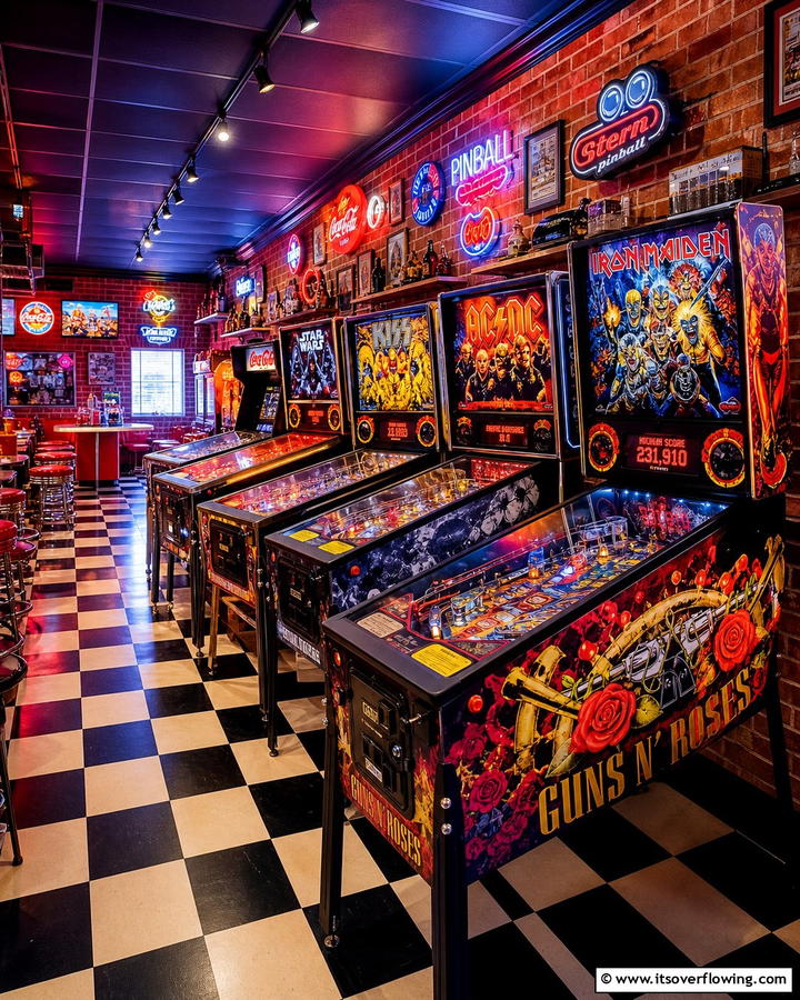 Pinball Machines - 25 Exciting Arcade Room Ideas for Game Lovers