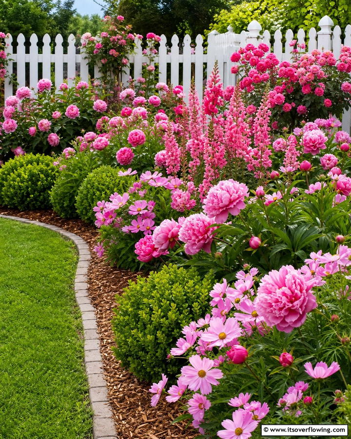 Pink Garden Beds - 20 Beautiful Pink Garden Ideas to Brighten Your Space