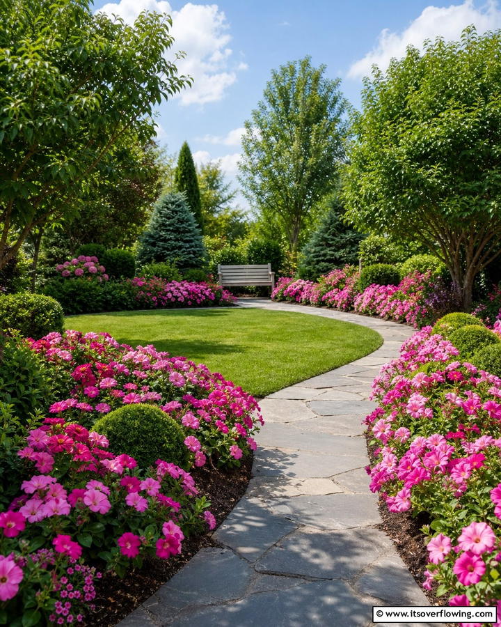 Pink Garden Borders - 20 Beautiful Pink Garden Ideas to Brighten Your Space