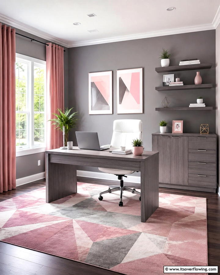 Pink and Gray Color Scheme - 25 Pink Room Ideas to Create a Cozy and Inviting Space