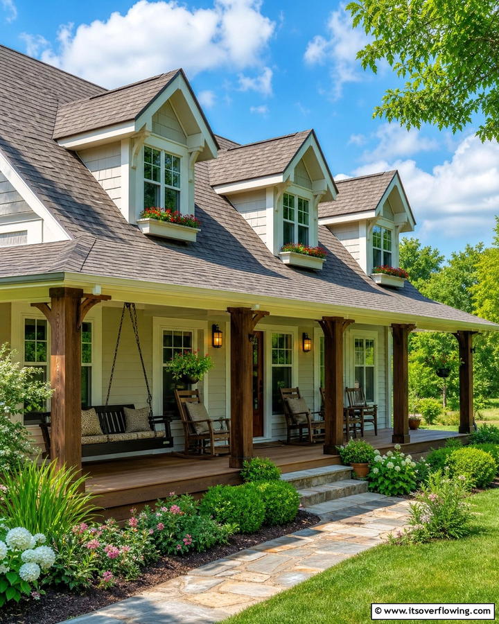 Pitched Dormer Style - 30 Deck Roof Ideas for Shaded Outdoor Living