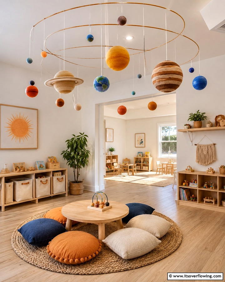 Planet Themed Mobiles - 25 Space-themed Nursery Ideas for a Galactic Dream