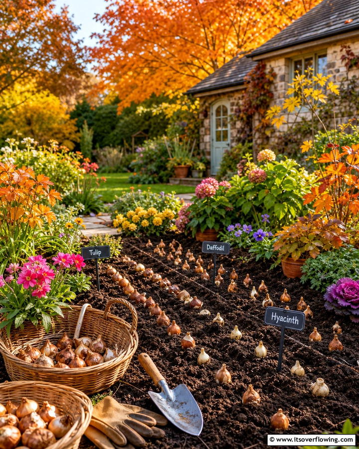 Plant Fall Bulbs for Spring Blooms - 25 Fall Garden Ideas to Beautify Your Outdoor Space