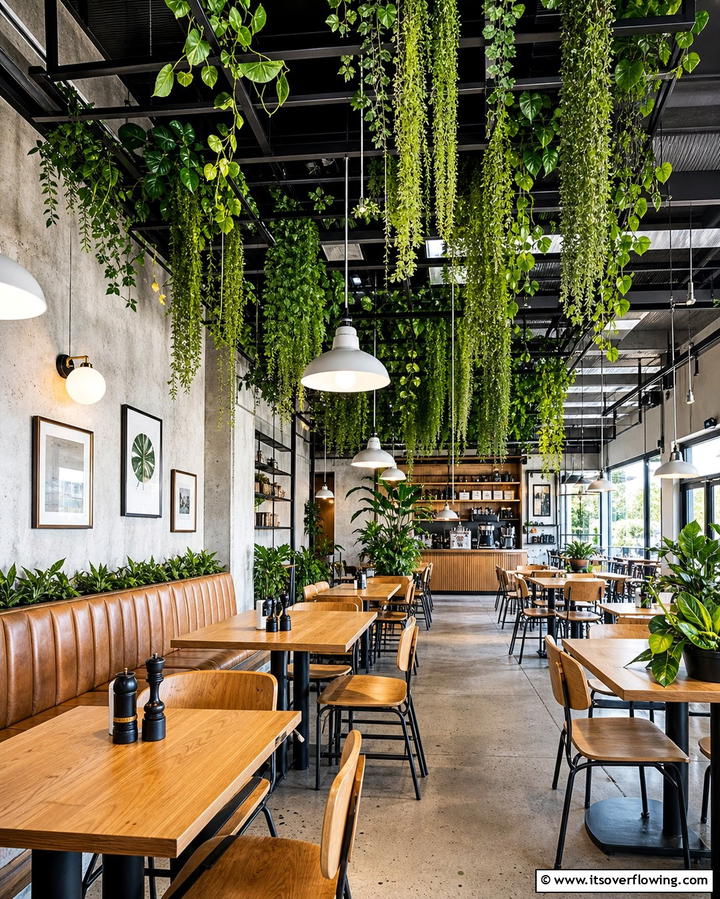 Plant Filled Ceiling Grids - 25 Plant Room Ideas for a Green Oasis at Home