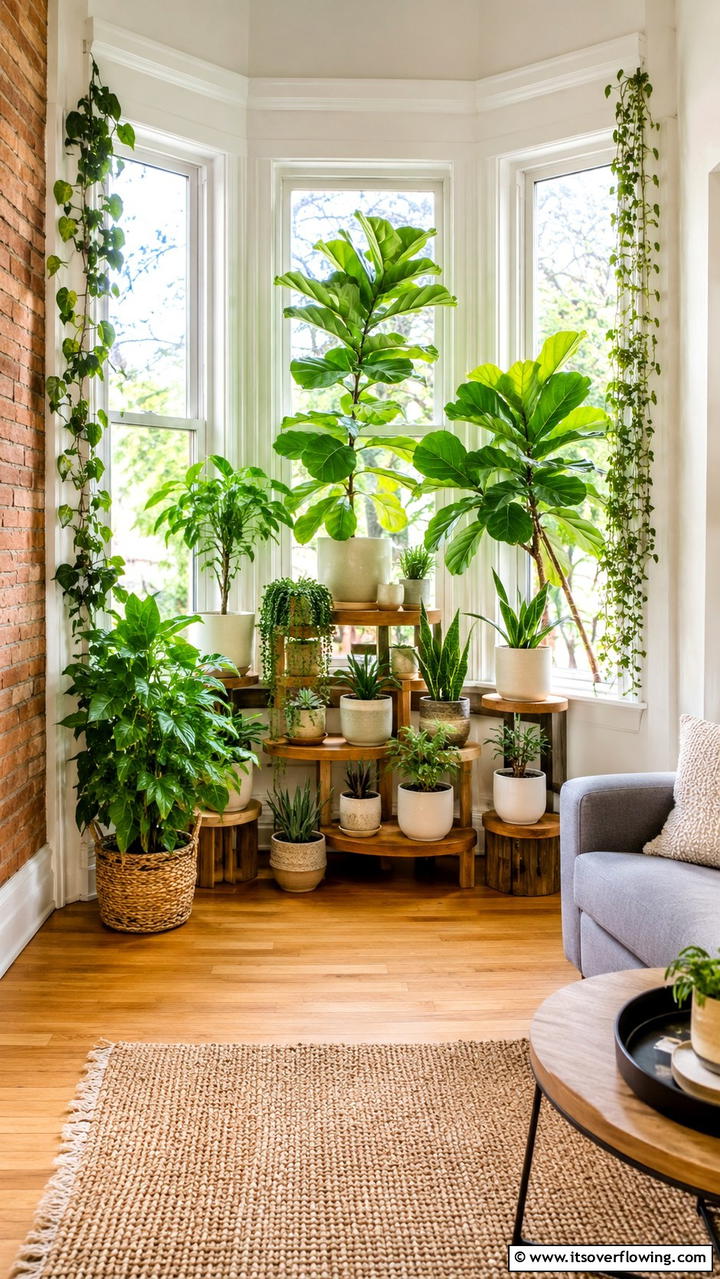 Plant Haven - 30 Bay Window Ideas to Brighten and Expand Your Space