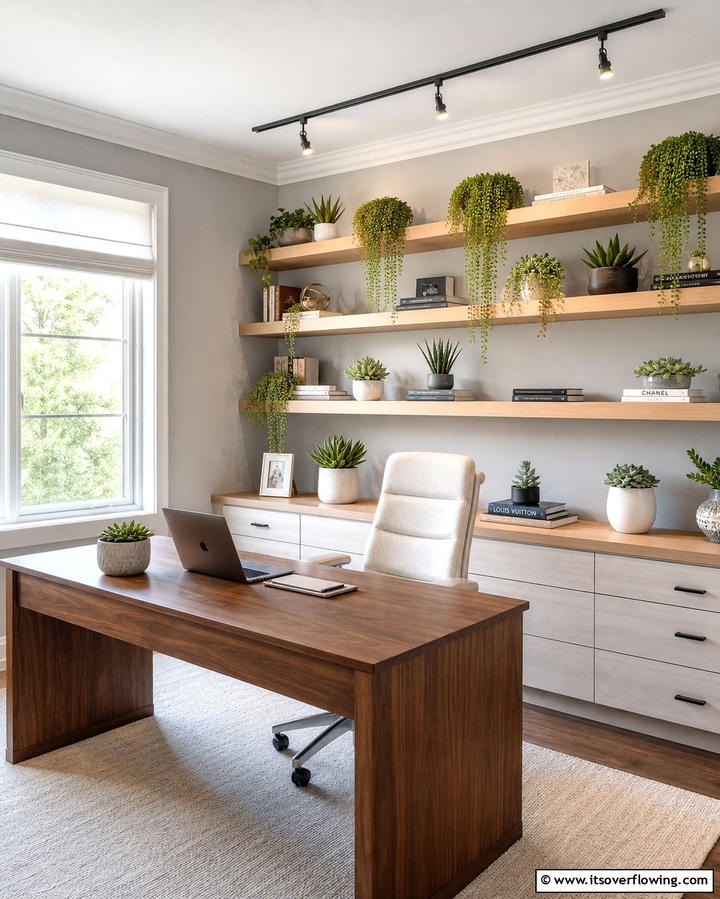 Plant Shelf Displays - 25 Plant Room Ideas for a Green Oasis at Home