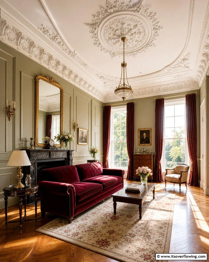 Plaster Ceiling Details - 25 Elegant Ceiling Trim Ideas to Elevate Your Home