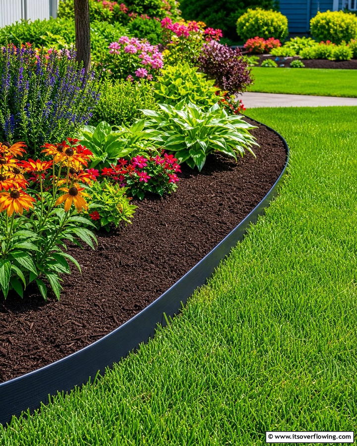 Plastic Edging for Mulch Beds - 20 Mulch Edging Ideas to Define and Beautify Your Garden Beds